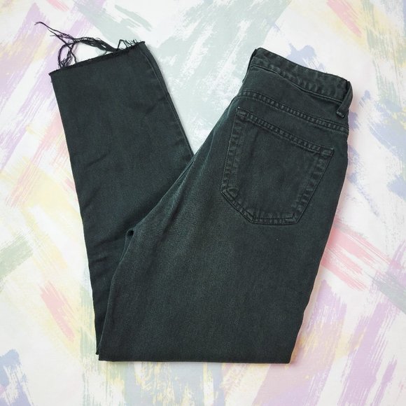 Vintage 90s Banana Republic Black High Waist Jeans - Picture 6 of 6